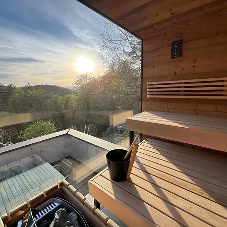 Vakantiehuis Pettinger Stoeckl Mit Privater Sauna & Panoramablick *